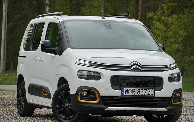 Citroen Berlingo cena 71500 przebieg: 157000, rok produkcji 2021 z Kętrzyn małe 781